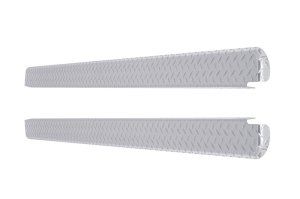 Chevrolet Silverado Bed Cap Wrap - Dee Zee - Brite-Tread Aluminum - `07-`13